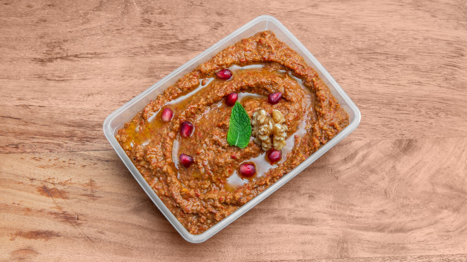 Muhammara — roasted pepper and walnut dip